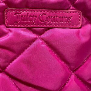 Juciy Couture Large Puffy Magenta Pink Tote Bag